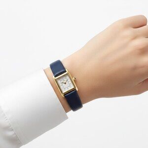 NWT Authentic Porsamo Bleu Karolina Quartz Diamond White Dial Women's Watch